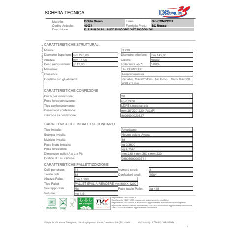 dopla-green-piatti-piani-biodegradabili-compostabili-diametro-220-mm-colore-rosso-conf-20-pz-40037