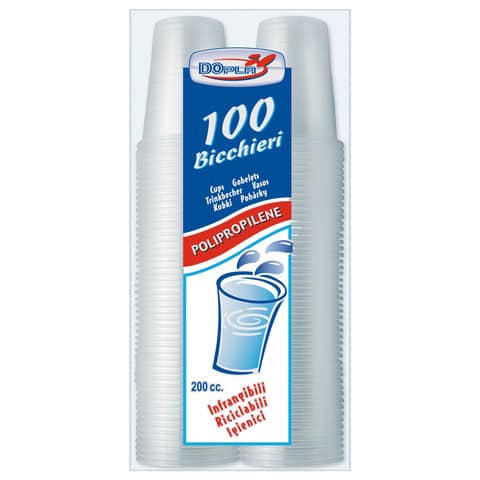 dopla-professional-bicchieri-pp-trasparente-200-ml-conf-100-pz-2359