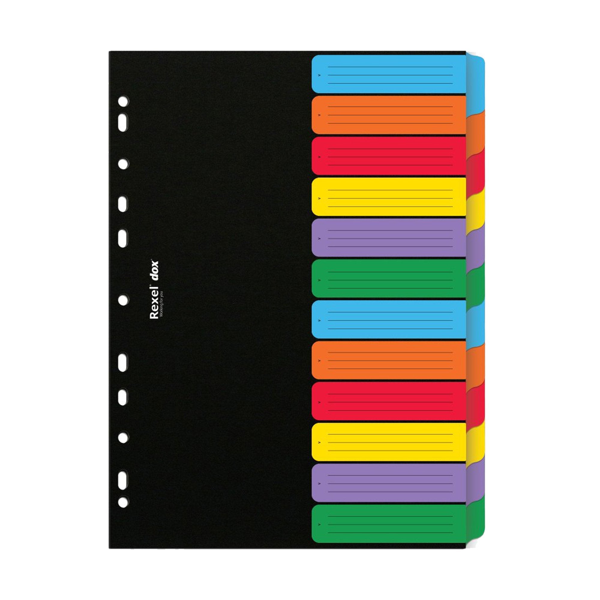 dox-separatore-a4-12-tasti-neutri-colorati