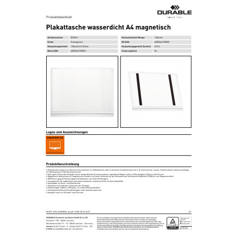 durable-buste-impermeabili-magnetiche-a4-trasparente-conf-5-pezzi-5018-19