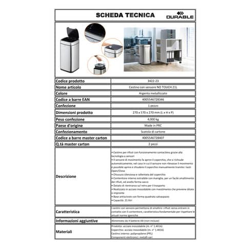 durable-cestino-sensore-no-touch-argento-metallizzato-capienza-21-lt-3422-23
