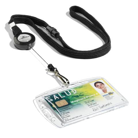 durable-chiocciole-portabadge-yo-yo-rotonde-plastica-cordoncino-nero-822301