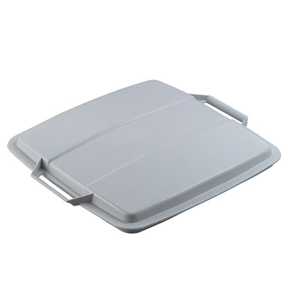 durable-coperchio-grigio-bidone-durabin-quadrato-90-lt