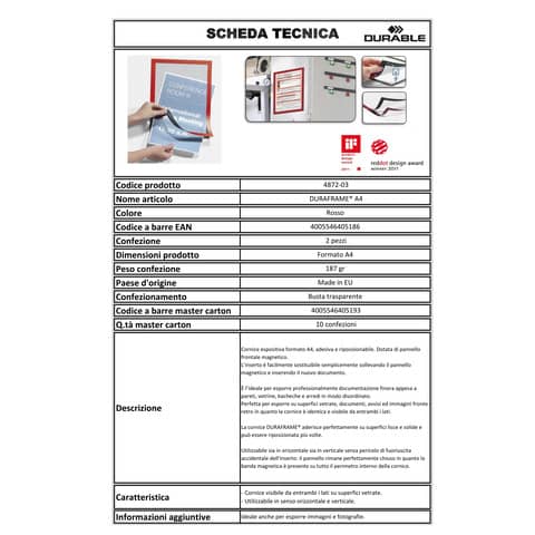 durable-cornici-pannello-magnetico-duraframe-a4-rosso-236x323mm-conf-2-487203