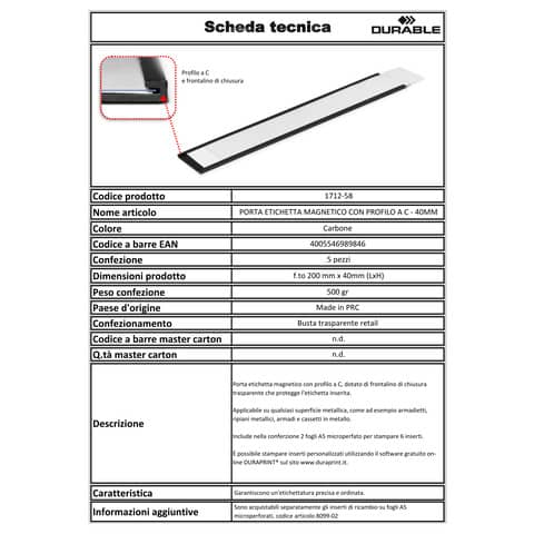 durable-porta-etichette-magnetici-c-profile-40-antracite-lunghezza-200-mm-x-h-40-mm-conf-5-171258