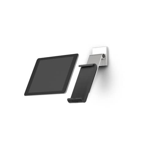 durable-porta-tablet-muro-braccio-angolazione-variabile-argento-metallizzato-8-5x5x18cm-893523