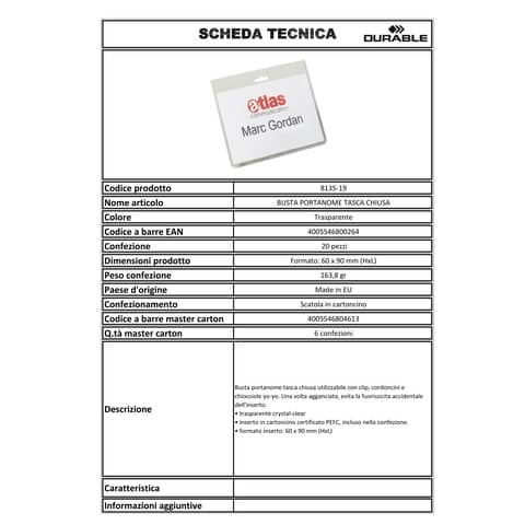durable-portanomi-tasca-chiusa-trasparente-90x60-mm-conf-20-813519