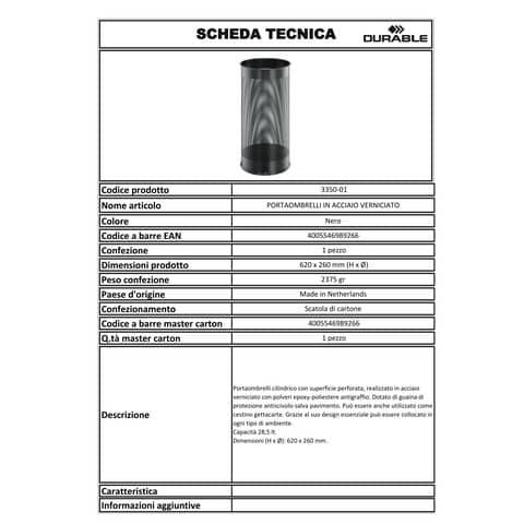 durable-portaombrelli-acciaio-verniciato-nero-capacita-28-5-lt-diametro-26-cm-h-62-cm-335001