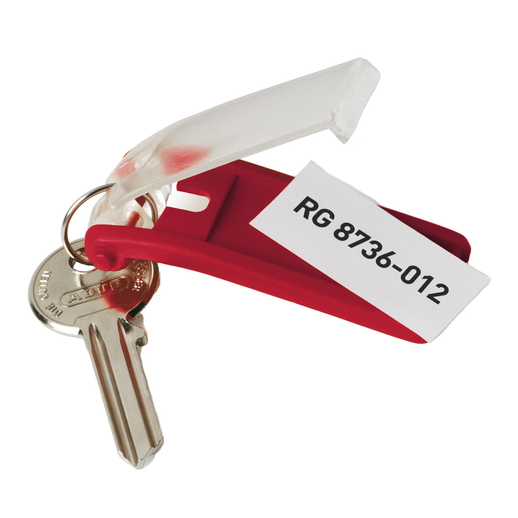 durable-scatola-6-portachiavi-key-clip-rosso
