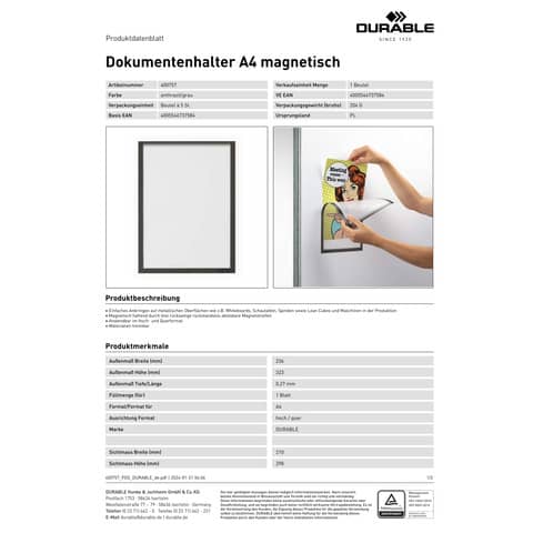 durable-tasca-porta-documenti-magnetica-formato-a4-grigio-antracite-conf-5-pz-4007-58