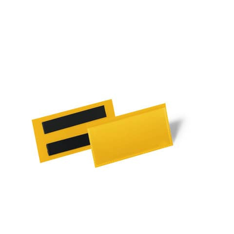 durable-tasche-identificazione-fissaggio-magnetico-113x53-mm-giallo-conf-50-pz-1741-04