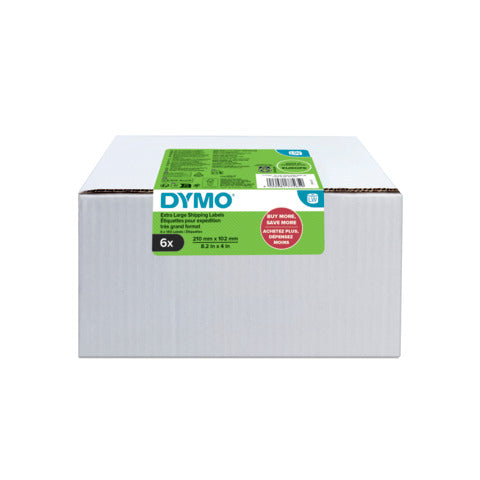 dymo-rotoli-140-etichette-permanenti-label-writer-spedizione-xl-bianco-102-x-210-mm-value-pack-6-rotoli