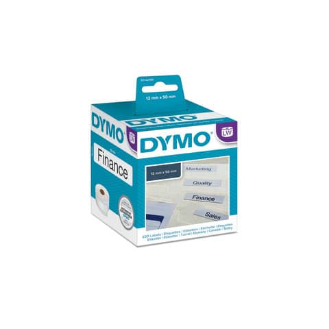 dymo-rotolo-220-etichette-labelwriter-cartelle-sospese-50x12-mm-bianco-s0722460