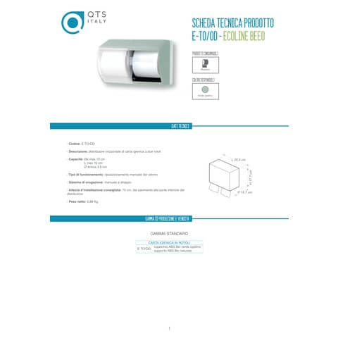 eco-line-distributore-carta-igienica-doppio-rotolo-qts-abs-capacita-massima-diametro-13-cm-verde-opalino-e-to-od-s