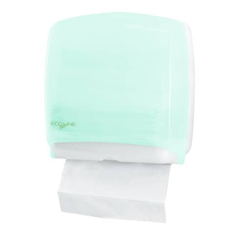 eco-line-distributore-mini-carta-asciugamani-fazzoletti-qts-ppl-capacita-300-foglietti-verde-opalino-e-fo-2rn-s