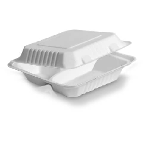 ecocanny-box-3-scomparti-bio-compostabili-take-away-bianco-200x200x70-mm-conf-50-pz-eco-hb08tris
