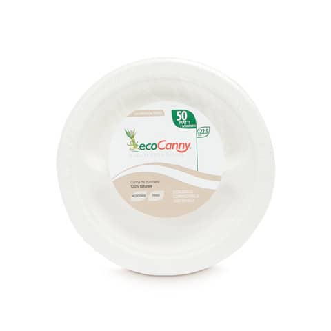 ecocanny-piatti-2-scomparti-bio-compostabili-party-bianco-diametro-225x22-mm-conf-50-pz-eco-008ca