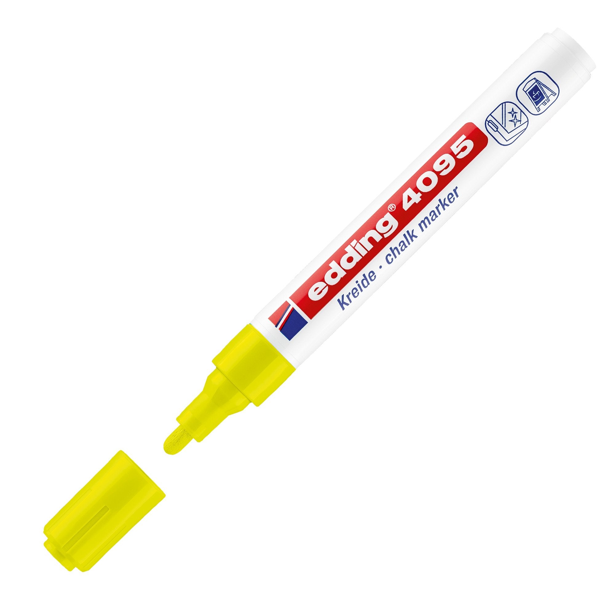 edding-marcatore-4095-punta-conica-gesso-liquido-giallo-fluo