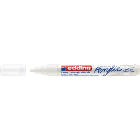 edding-marcatore-acrilico-5100-punta-tonda-2-3-mm-tratto-medio-bianco-traffico-e-5100-922