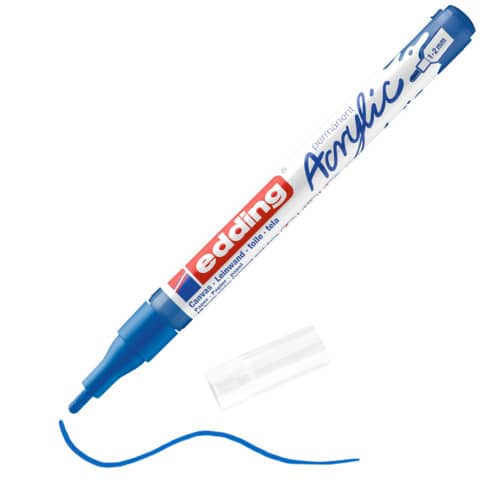 edding-marcatore-acrilico-5300-punta-tonda-1-2-mm-tratto-fine-blu-genziana-4-5300903