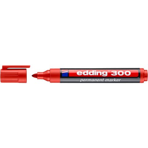 edding-marcatore-permanente-300-punta-conica-1-5-3-mm-rosso-4-300002