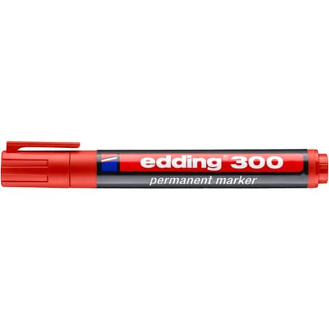 edding-marcatore-permanente-300-punta-conica-1-5-3-mm-rosso-4-300002