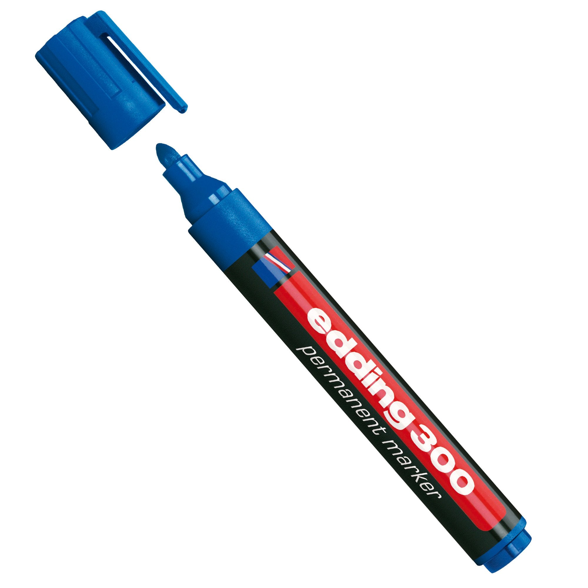 edding-marcatore-permanente-300-punta-conica-blu