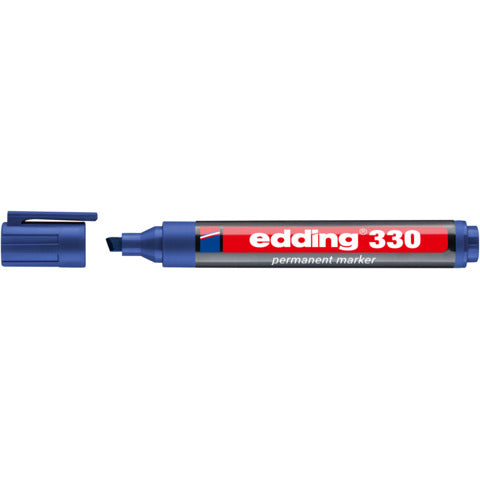 edding-marcatore-permanente-330-punta-scalpello-1-5-mm-blu-e-330-003