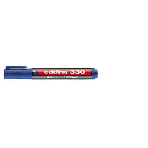 edding-marcatore-permanente-330-punta-scalpello-1-5-mm-blu-e-330-003