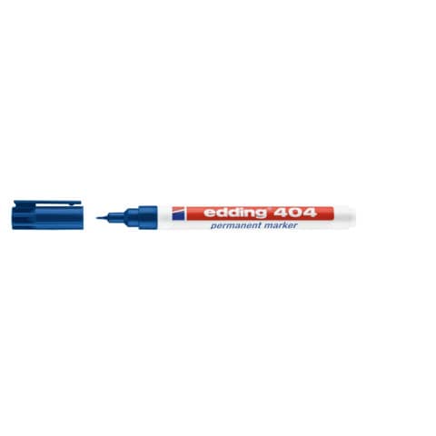 edding-marcatore-permanente-404-punta-conica-0-75-mm-blu-4-404003