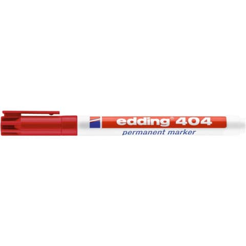 edding-marcatore-permanente-404-punta-conica-0-75-mm-rosso-4-404002
