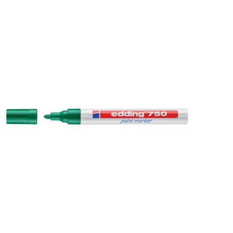 edding-marcatore-vernice-750-punta-conica-2-4-mm-verde-4-750004
