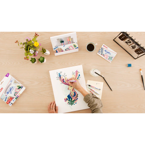 edding-marcatori-acrilici-start-easy-set-punte-tonde-assortite-assortiti-8-colori-4-ses8n