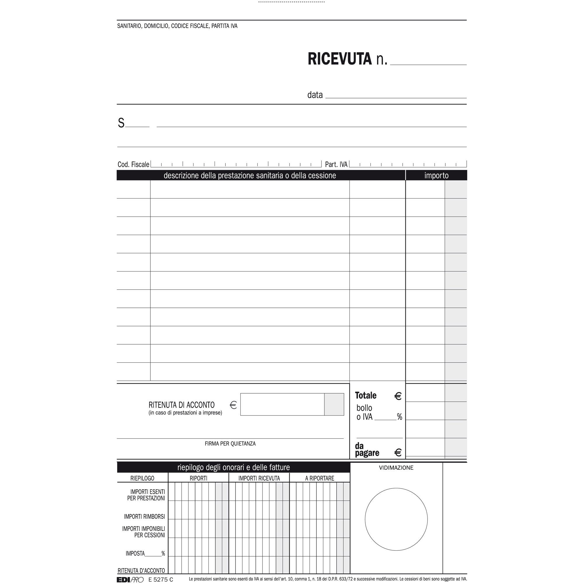 edipro-blocco-ricevute-sanitarie-numerate-50-50-fogli-autoric-23x15-e5275c