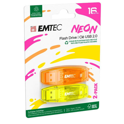 emtec-usb-2-0-c410-p2-neon-16-gb-ecmmd16gc410p2neo