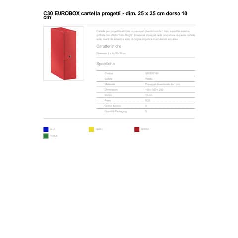 esselte-cartella-portaprogetti-c30-eurobox-dorso-10-cm-presspan-biverniciato-rosso-390330160