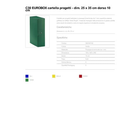 esselte-cartella-portaprogetti-c30-eurobox-dorso-10-cm-presspan-biverniciato-verde-390330180