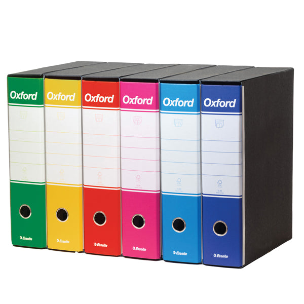 esselte-conf-6-registratori-oxford-g85-color-mix-v2-dorso-8-cm-f-to-protocollo