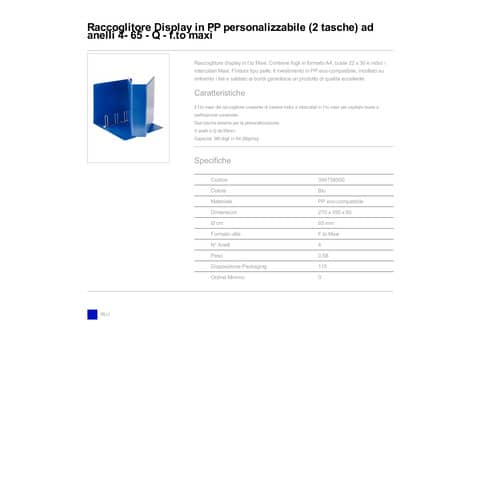 esselte-raccoglitore-display-maxi-22x30cm-4q-h65mm-blu-personalizzabile