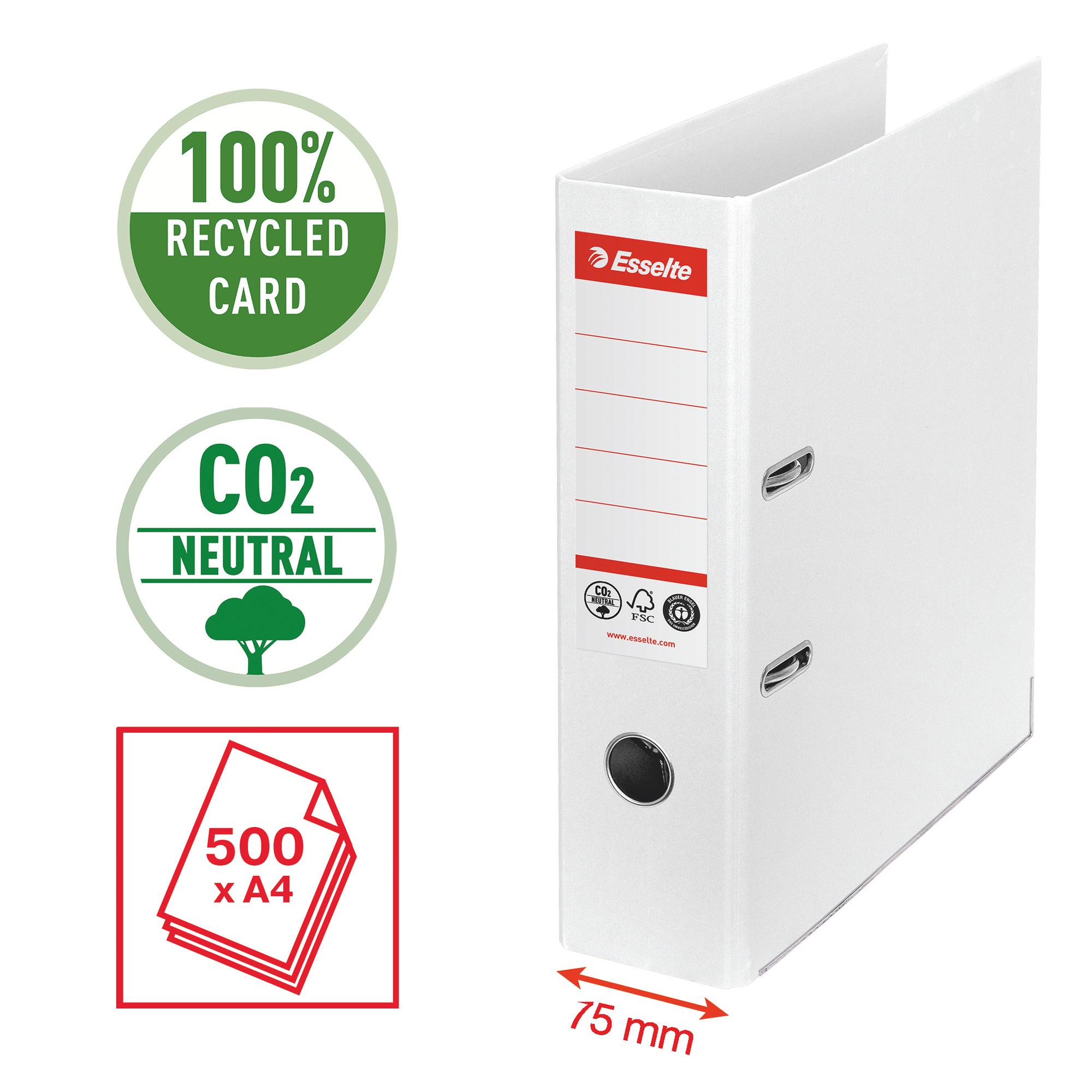 esselte-registratore-leva-dorso-75mm-bianco-co2-neutral