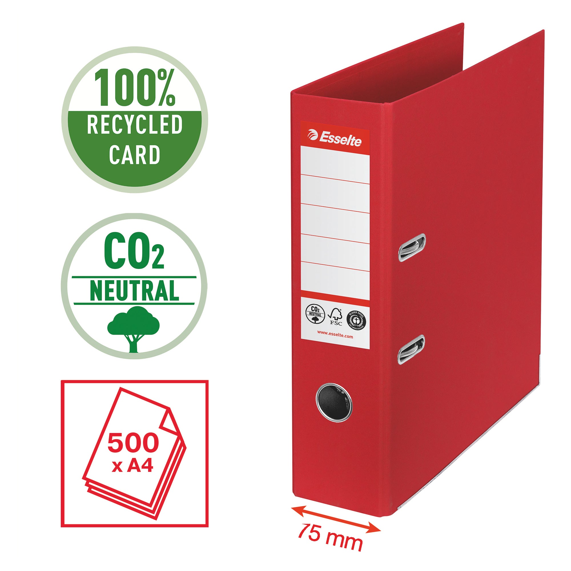 esselte-registratore-leva-dorso-75mm-rosso-co2-neutral