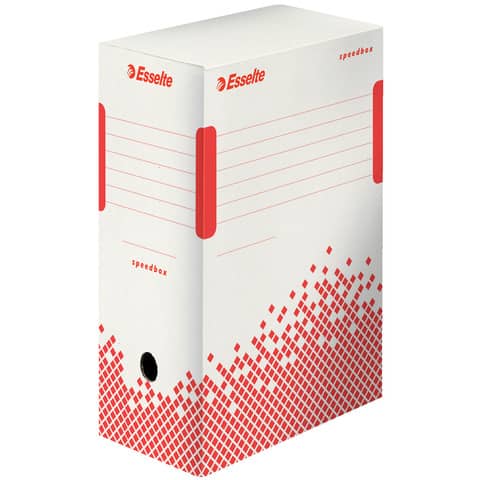 esselte-scatola-archivio-speedbox-dorso-15-cm-bianco-rosso-15x25x35-cm-623909