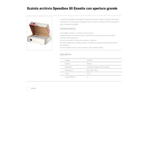 esselte-scatola-archivio-speedbox-dorso-8-cm-bianco-rosso-8x25x35-cm-apertura-ampia-623910