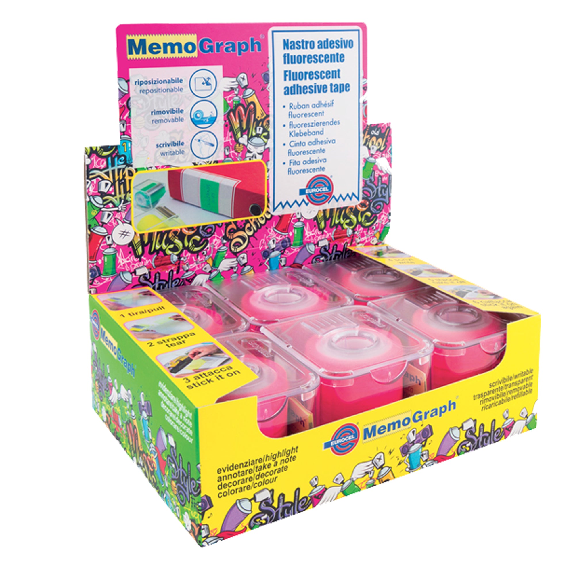eurocel-nastro-adesivo-memograph-c-dispenser-50mmx10mt-rosa