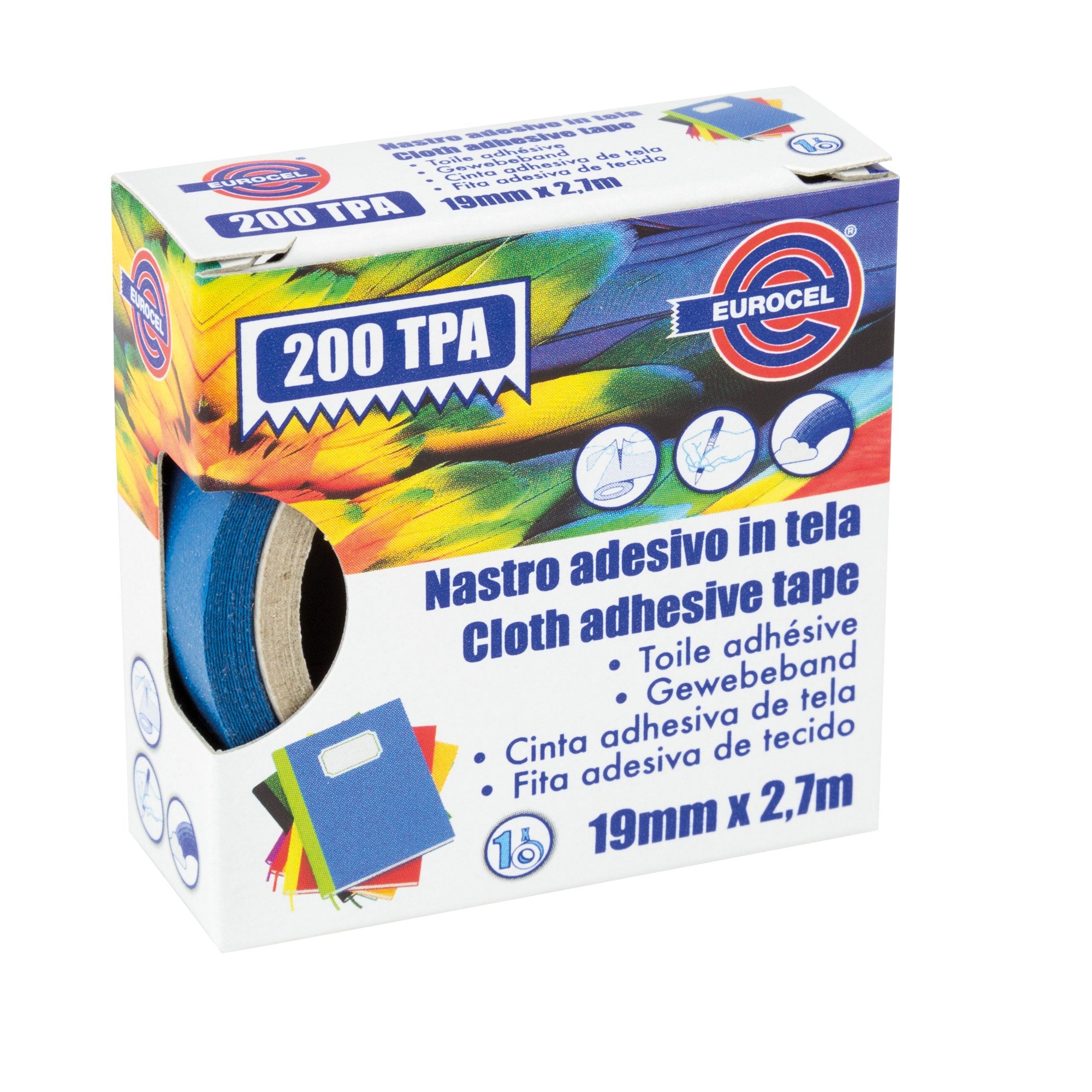 eurocel-nastro-adesivo-telato-tpa-blu-200-19mmx2-7mt