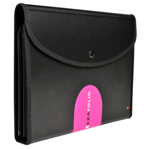 exacompta-cartella-conferenze-nero-exafolio-6-scomparti-55834e