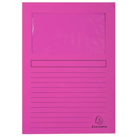 exacompta-cartelline-finestra-forever-a4-cartoncino-120-g-mq-fucsia-conf-100-50108e