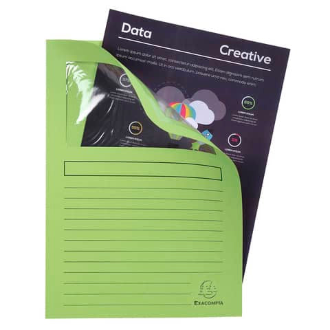 exacompta-cartelline-finestra-forever-a4-cartoncino-120-g-mq-verde-chiaro-conf-100-50107e