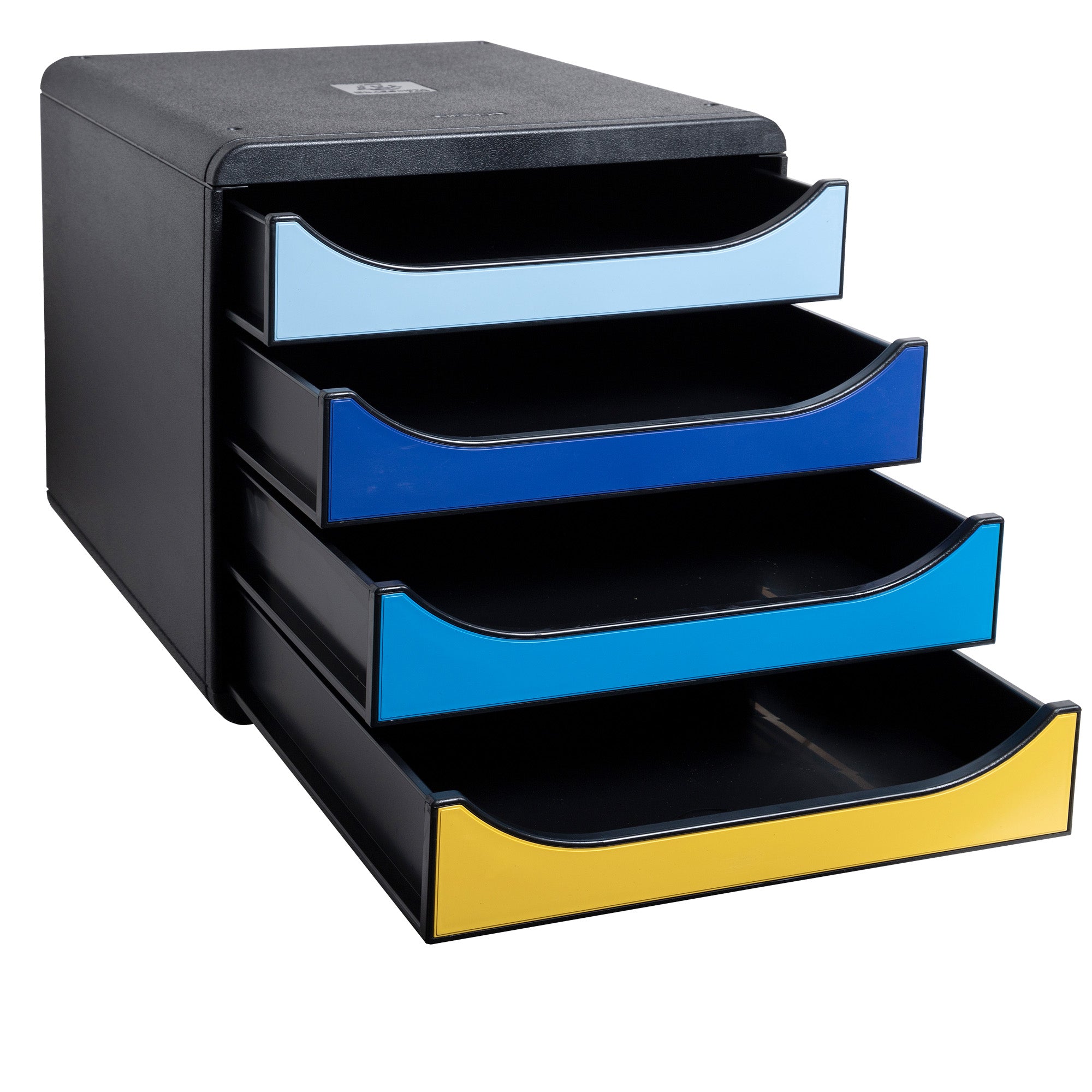 exacompta-cassettiera-a4-4-cassetti-big-box-nero-multicolore-bee-blue