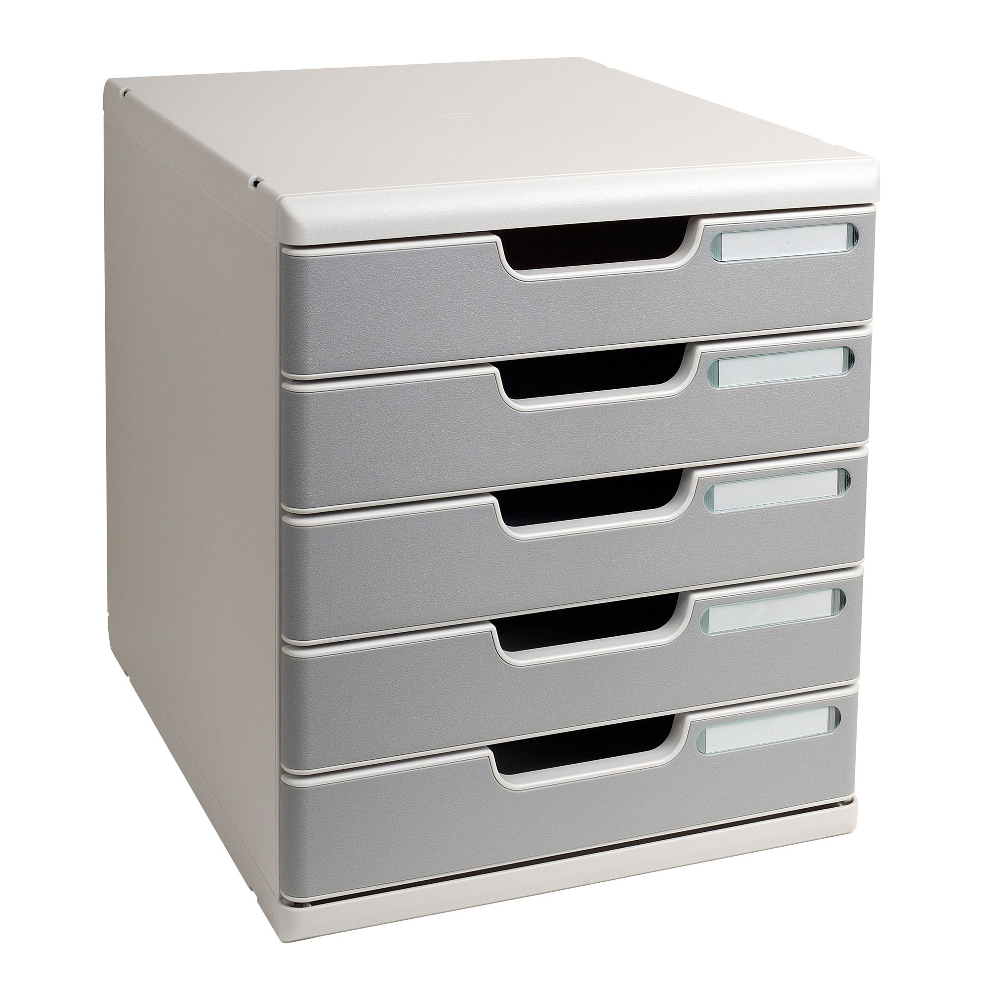exacompta-cassettiera-modulo-a4-5-cassetti-grigio-granito